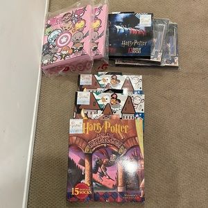 8 boxes of marvel and Harry Potter socks!!!